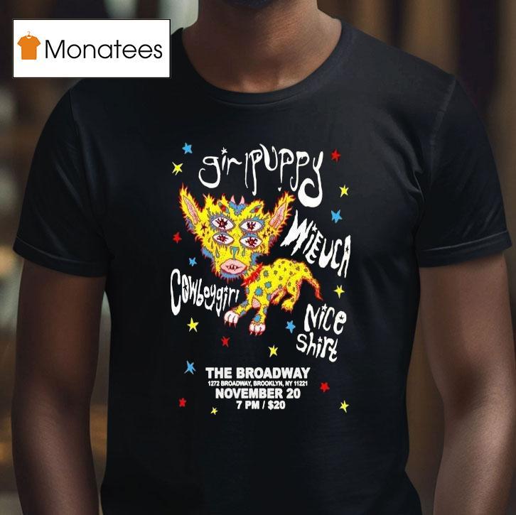 Girlpuppy Brooklyn Ny November Concer T Shirt Girlpuppy Brooklyn Ny November Concer T Shirt