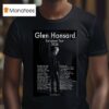 Glen Hansard European Tour T Shirt