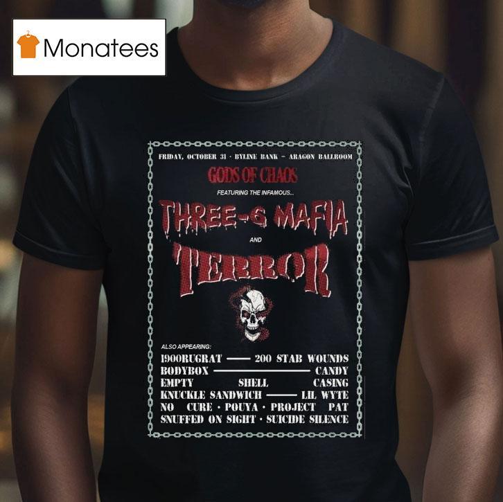 Gods Of Chaos October Halloween Chicago Il T Shirt Gods Of Chaos October Halloween Chicago Il T Shirt