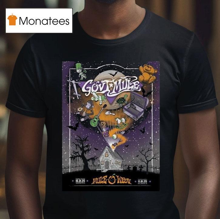 Gov T Mule November Philadelphia Pennsylvania T Shirt Gov T Mule November Philadelphia Pennsylvania T Shirt