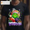 Grinch And Minnesota Vikings Christmas Theme Helme T Shirt