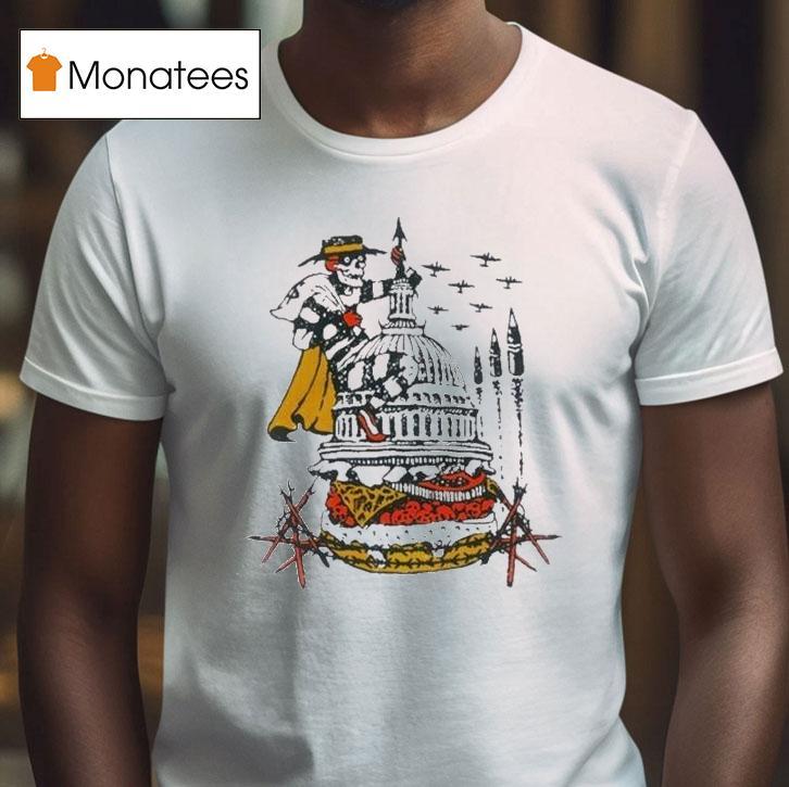 Hasan Piker Murder Burger Skeleton T Shirt Hasan Piker Murder Burger Skeleton T Shirt