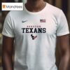 Houston Texans X Dd Army Alumni Go Texans T Shirt