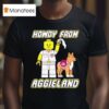 Howdy From Aggieland T Shirt