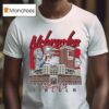 Image One Natural Nebraska Huskers Comfort Colors Hand Drawn Campus Stack T Shirt
