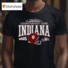 Indiana Hoosiers Football Big Ten Championship Bound Helme T Shirt