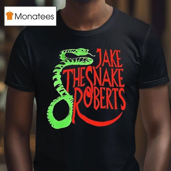 Jake The Snake Roberts Classic S Wrestling Graphic T Shirt Jake The Snake Roberts Classic S Wrestling Graphic T Shirt