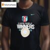 Kansas City Current Nwsl Shield Winners T Shirt
