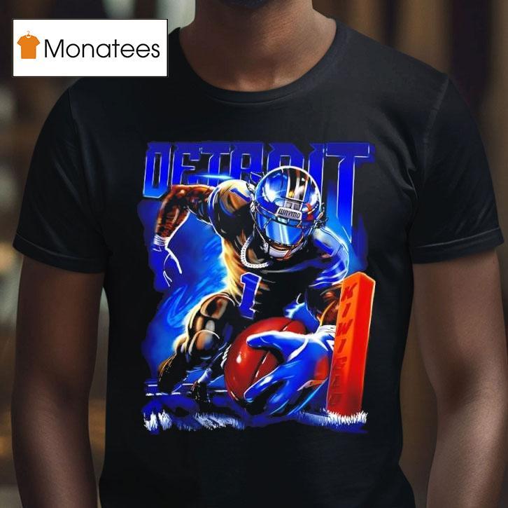 Kiwiclo X Jameson Williams Detroit Collection T Shirt Kiwiclo X Jameson Williams Detroit Collection T Shirt