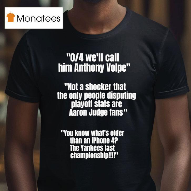 Kutter Is King We Ll Call Him Anthony Volpe The Yankees Last Championship T Shirt Kutter Is King We Ll Call Him Anthony Volpe The Yankees Last Championship T Shirt