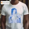 Kylie Minogue Retro Fever Blue Photo T Shirt