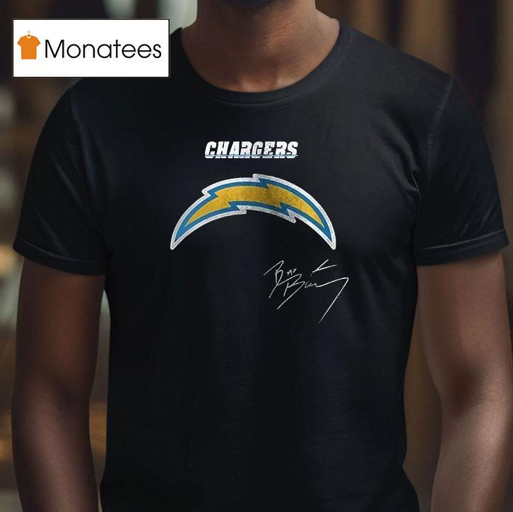 Los Angeles Chargers X Bad Bunny Super Bowl Benito Signature T Shirt Los Angeles Chargers X Bad Bunny Super Bowl Benito Signature T Shirt