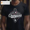 Los Angeles Dodgers World Series Champions Logo T Shirt
