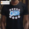Los Angeles Dodgers X World Champs Championship T Shirt