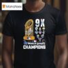 Los Angeles Dodgers X World Series Champions T Shirt