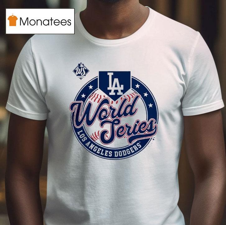 Los Angeles Dodgers Majestic Threads World Series T Shirt Los Angeles Dodgers Majestic Threads World Series T Shirt