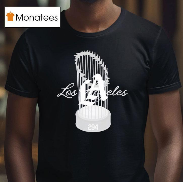 Los Angeles Dodgers World Champs Trophy T Shirt Los Angeles Dodgers World Champs Trophy T Shirt