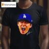 Los Angeles Dodgers Yoshinobu Yamamoto Signature T Shirt