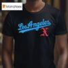 Los Angeles Letters Graphic T Shirt