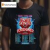 Lynyrd Skynyrd Double Trouble Vision Tour North America T Shirt