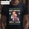 Maga Trump Vance Stepbrothers Make Christmas Xmas Great Again T Shirt
