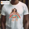 Mariah Carey Rainbow Photo T Shirt