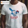 Mascot Mashup Philadelphia Phillies X Toronto Blue Jays T Shirt