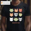 Meowster Mash Halloween T Shirt