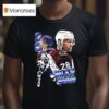 Miles Wood Colorado Avalanche T Shirt