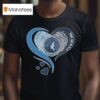 Minnesota Timberwolves It S In My Dna Heart Logo T Shirt