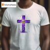 Minnesota Vikings I Can Do All Things Through Chris Cross T Shirt