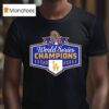 Mlb Los Angeles Dodgers As World Series Champions T Shirt