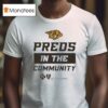 Nashville Predators Preds In The Community T Shirt