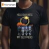 New York Giants Hello Darkness My Old Friend Players Signatures T Shirt