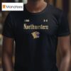Northwestern Wildcats Gothic Together We Win Logo T Shirt