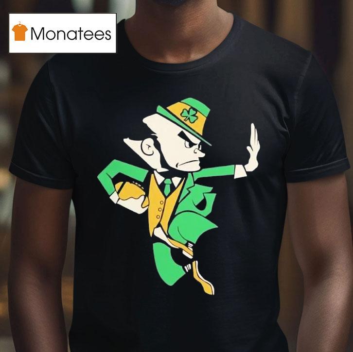 Notre Dame Fighting Irish Leprechaun Mascot Classic T Shirt Notre Dame Fighting Irish Leprechaun Mascot Classic T Shirt