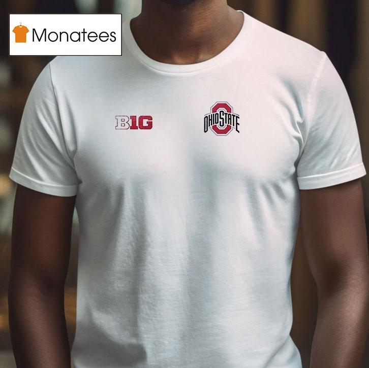 Ohio State Buckeyes Big Ten Logo T Shirt Ohio State Buckeyes Big Ten Logo T Shirt