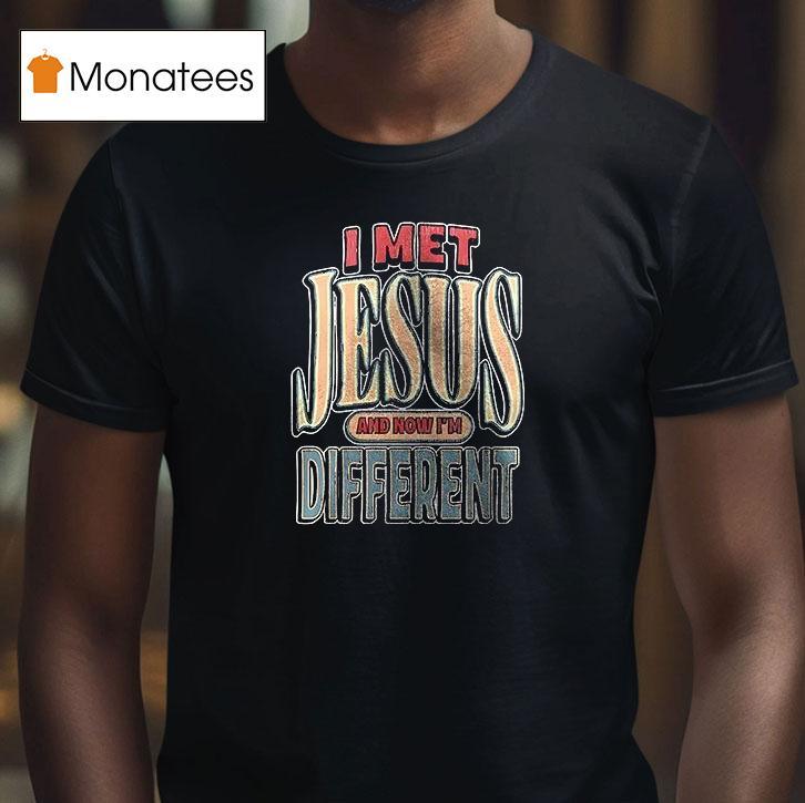 Ohio State Buckeyes I Met Jesus And Now I M Different John Cross T Shirt Ohio State Buckeyes I Met Jesus And Now I M Different John Cross T Shirt