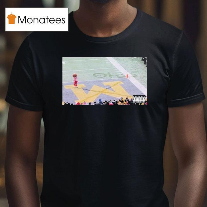 Ohio State Buckeyes Michigan Wolverines Snow Stadium Masco T Shirt Ohio State Buckeyes Michigan Wolverines Snow Stadium Masco T Shirt