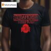 Ohio State Football X Stranger Things Special Logo T Shirt
