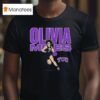 Olivia Miles Name Pose Tcu Frogs T Shirt