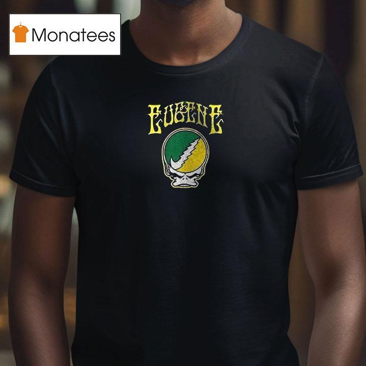 Oregon Ducks X Grateful Dead Eugene Autzen Stadium Logo T Shirt Oregon Ducks X Grateful Dead Eugene Autzen Stadium Logo T Shirt