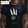 Phantogram Three Knife In Motion T Shirt