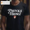 Pistols Firing Oklahoma State University Osu T Shirt
