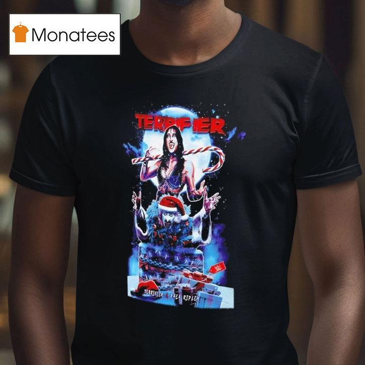 Ripple Junction Terrifier Rhea Ripley Christmas Chimney T Shirt Ripple Junction Terrifier Rhea Ripley Christmas Chimney T Shirt