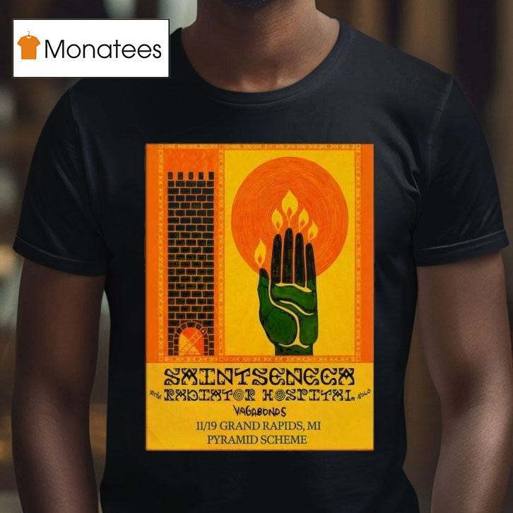 Saintseneca November The Pyramid Scheme Grand Rapids Mi T Shirt Saintseneca November The Pyramid Scheme Grand Rapids Mi T Shirt