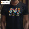San Diego Padres Peace Love Autism T Shirt