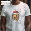 Santa Dog Christmas T Shirt