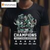 Saskatchewan Roughriders Th Grey Cup Champions Players T Shirt