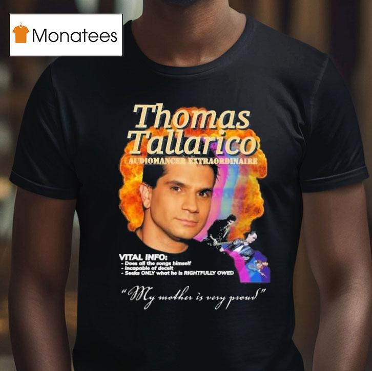 Sean Bell Thomas Tallarico Audiomancer Extraordinaire T Shirt Sean Bell Thomas Tallarico Audiomancer Extraordinaire T Shirt